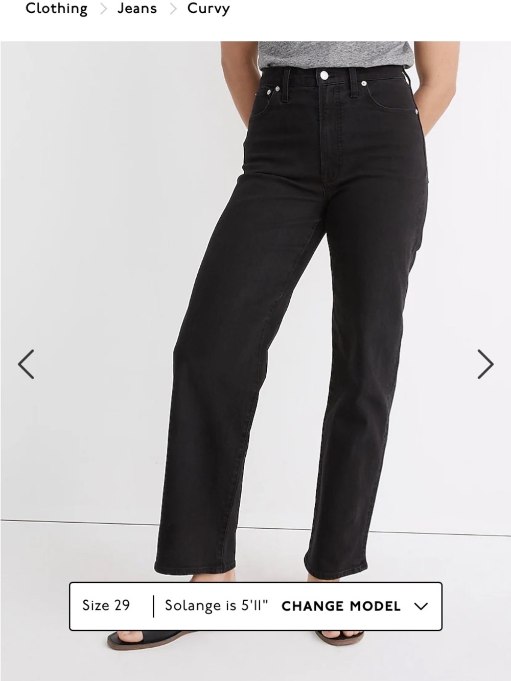 Madewell High-Rise Straight-Leg Jeans